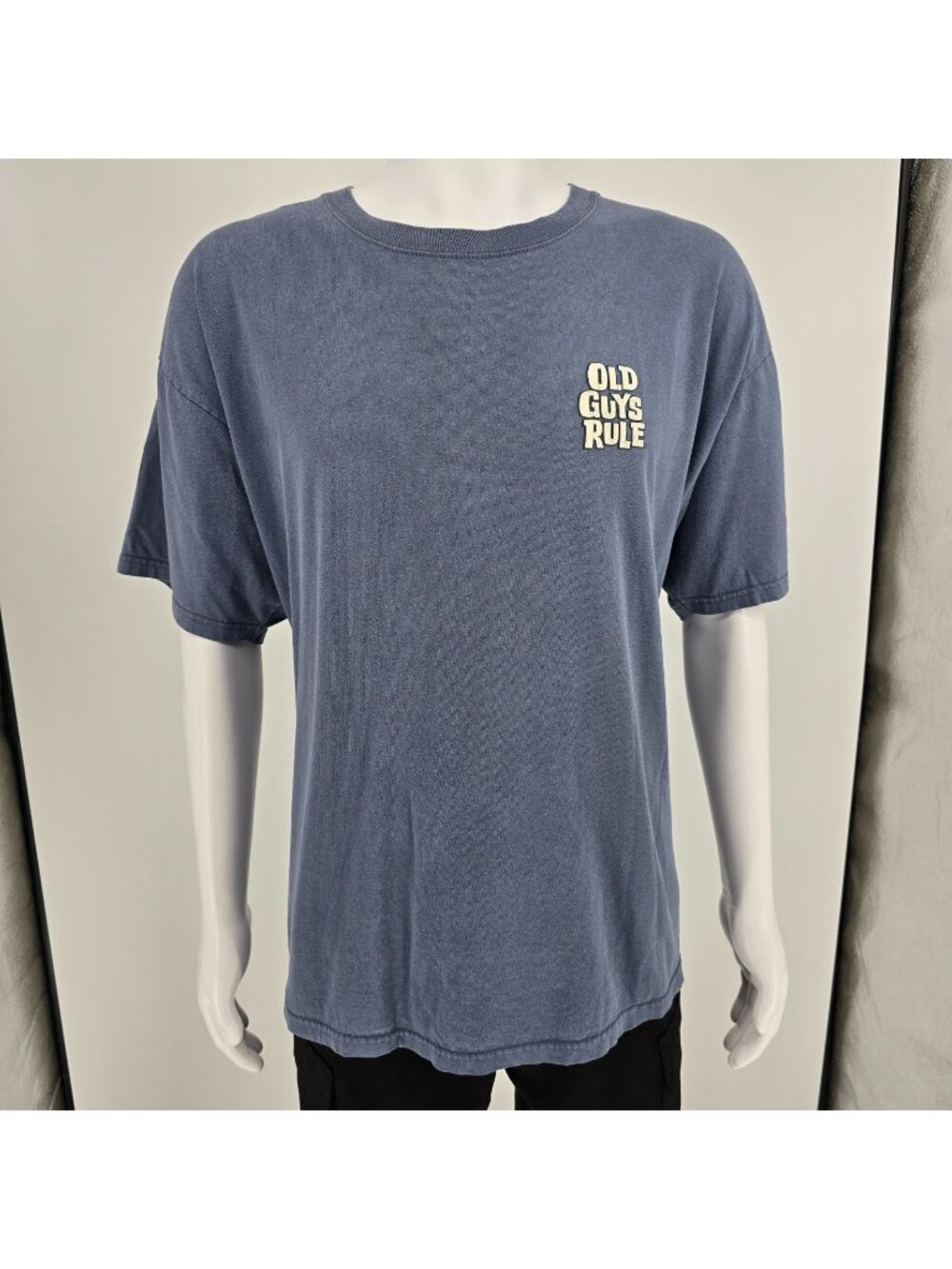 Distressed 2000s Old Guys Rule Drive For Show Putt For Dough Golf T-Shirt (2XL)